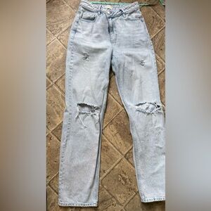 PacSun Light Blue Straight Leg Women's Jeans